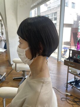 オブヘアージユウガオカ(Of HAIR Jiyugaoka) 【簡単まとまる】ショートボブver