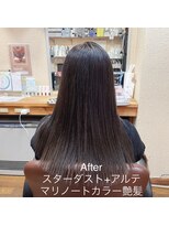 シンラヘアー(SINRAhair) 髪質改善アルテマリノートカラー
