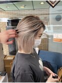 #黒髪#ボブルフ#ネビージュ#小顔#ワンレン