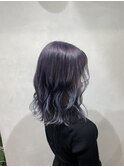 ダブルカラー　バイオレットカラー　パールバイオレット