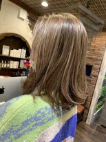 ヘアー クリエイト カルバリ(HAIR CREATE Calbari) 白髪をごまかせ!コントラストカラー