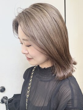 ココ 本八幡(KOKO) #黒髪#小顔#クラゲヘアー#オリーブグレー#ココアベージュ#美髪