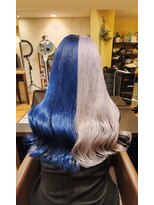 シェイロ(Cielro)&nbsp;サファイアブルー×ホワイトアッシュ/ダブルカラー☆suzu☆