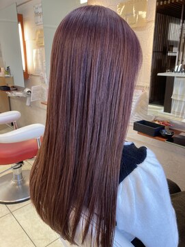 美容室 ルーフトップ(Roof top) ピンクベージュ