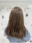 【ブリーチ1回～】ミルクティーベージュカラー