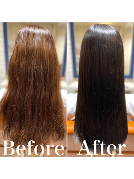 リオールヘア 北千住(LIOR.HAIR) ヘアエステトリートメント×ダークグレーカラー☆