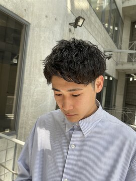 ヘアサロン アウラ(hair salon aura) ショートパーマスパイキーショート