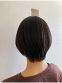 大人ショート 大人女子のくびれヘア 髪質改善ケアカラー