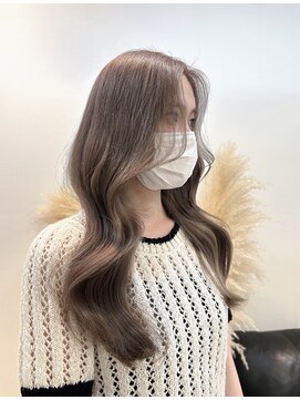 アンククロス 青山店(ANKH CROSS) 《韓国ヘア》柔らかgreige color (小林 真子)