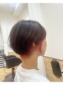 くびれショート×インナーピンク【hair&relax I like...南流山】