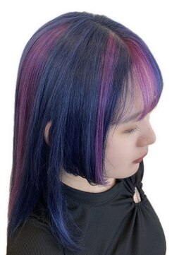 ヘアーサロン リアン 熊谷2号店(hair salon Rien) 個性派デザインカラー