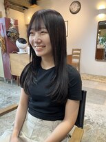 ワゴンヘアー(wagon hair) ロングレイヤー×ラベンダーブラウン