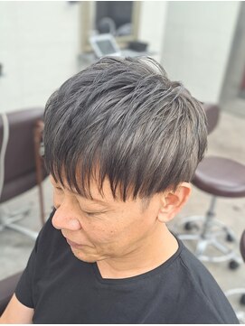 ノミネーション(Nomination) ツーブロショート×オリーブアッシュ