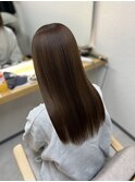 うる艶仕上がりのダメージレス縮毛矯正【町田/髪質改善】