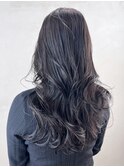 黒髪ボブルフ透明感カラーウルフレイヤーロング_ba491531