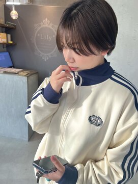 リリィエモ(Lily emo) マッシュショート♪