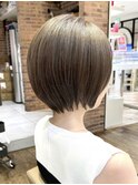 *岩田莉奈*ナチュラルショート20代30代40代50代小顔ヘア