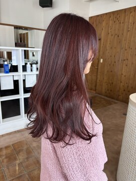 カットウェルズ粟殿店(Cut Well's smile&peace) 暖色カラー 奈良 cut wells 粟殿