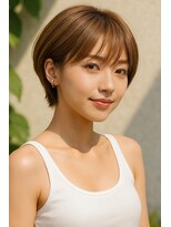 ヨロ(YoLo.)&nbsp;大人ショート　耳掛けショートボブ　担当内迫