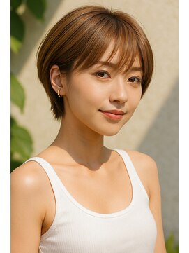 ヨロ(YoLo.) 大人ショート 耳掛けショートボブ 担当内迫