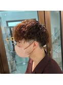 メンズマッシュ　ツイストスパイラルパーマ　佐世保