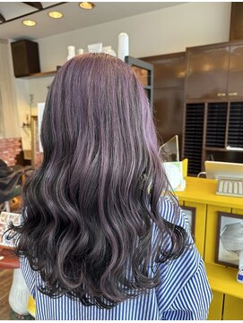 リン(Lin.) アンブレラカラー×Black×Purple