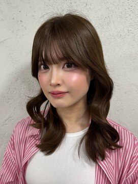 プライズ 表参道原宿店(prize) ブリーチなしブラウンカラー艶カラー