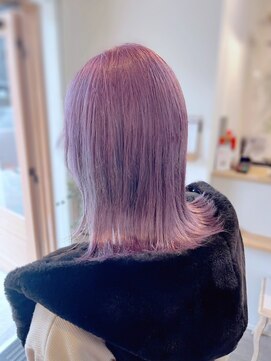 ロッカヘアエジェ(ROCCA hair eje.) シアーラベンダーミディ