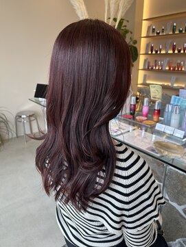 アチーブティルスマートサロン 豊川末広通店(achieve till Smart Salon) ブリーチなし秋人気レッドブラウン