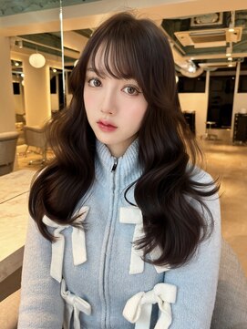 マインバイアフロートギンザ(MYNE by AFLOAT GINZA) 前髪カット/レイヤーカット/チョコレートブラウン