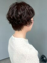 ナカオコアフュール(NAKAO COIFFURE)&nbsp;ショートパーマ ニュアンスパーマ マッシュショート 30代