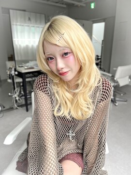 アマトウキョウ アユンチェ(AMA TOKYO×AYUNCHE) 顔まわり_ハッシュカット