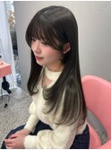 オリーブグレージュで艶感を♪♪