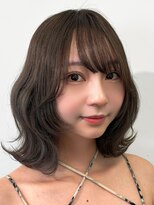 ルネラトーキョー(RUNERA TOKYO)&nbsp;ミディアムヘアミディアムカットレイヤーカットグレージュカラー