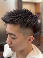 ヒロギンザ 難波店(HIRO GINZA)&nbsp;ミドルフェード/難波/南海難波駅/バーバー