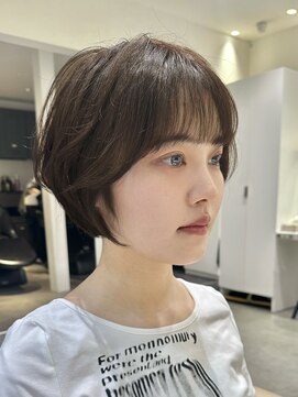 ロンドネートゥル 新潟(Lond naitre) 似合わせカット/ダークアッシュ