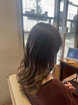 ヘアーショップ エヌアンドエー 越谷店(hair shop N&A)&nbsp;ロングヘア30代40代ストレートレイヤー　越谷