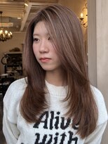 ロゴライフアットガーデン(logo life at garden)&nbsp;和歌山田辺 ロングレイヤー ミルクティーベージュ