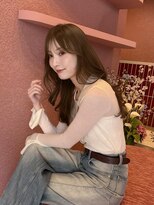 ボタン コロン 表参道 原宿(VOTAN COLON) オリーブブラウン/レイヤーカット/透明感カラー/韓国ヘア