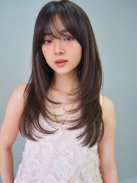 アンジェリカラボ(ANGELICA LABO) ANGELICA レイヤーカット 髪質改善 ナチュラルブラウン