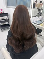 コア プラス 立川(COA PLUS)&nbsp;透明感カラー髪質改善ダブルカラー韓国レイヤーカット前髪顔周り