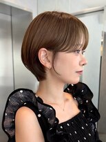 アビー 福岡天神(ABBEY)&nbsp;ショートショートボブショートヘア大人ショート耳掛けショート