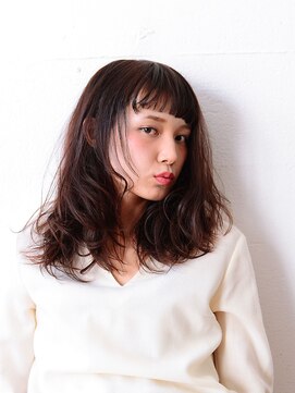 シータ(CITA) セミロング×ニュアンスウエーブ