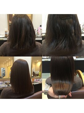 ルーミールーム(RoomieRoom) ノーアイロンブロー矯正ノーダメージ美髪艶々さらさらストレート