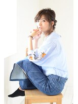 アース 高崎店(HAIR & MAKE EARTH)&nbsp;＜3分アレンジ＞ラフ可愛い上級者見えアップヘア【長野】