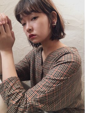 ベル 表参道店(Belle) 簡単おしゃれ「切りっぱなしボブ」〔Belle表参道〕