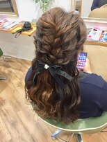 ラテルネ 名駅店(Laterne)&nbsp;編み込みハーフアップ