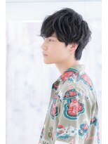 ヘアアンドビューティー ミック(Hair & Beauty miq) くせ毛風パーマで無造作感!フェザーマッシュb