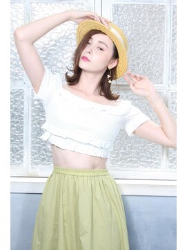 シェルベアー 銀座四丁目(Shell Bear) 【ShellBear銀座4丁目店】外ハネミディアム