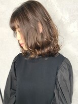 セシルヘアー(CECIL hair) CECIL下北沢　波巻き×イルミナサファリベージュ